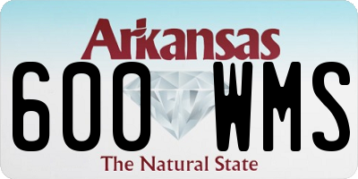AR license plate 600WMS