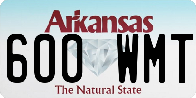 AR license plate 600WMT