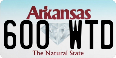 AR license plate 600WTD