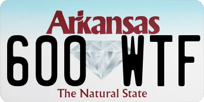 AR license plate 600WTF