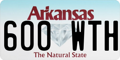 AR license plate 600WTH