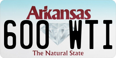 AR license plate 600WTI