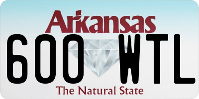 AR license plate 600WTL