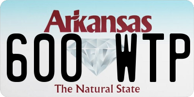 AR license plate 600WTP