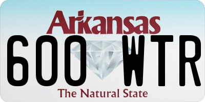 AR license plate 600WTR