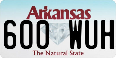 AR license plate 600WUH