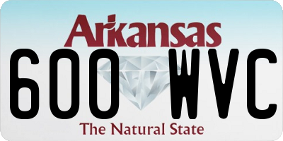 AR license plate 600WVC