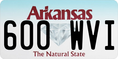 AR license plate 600WVI