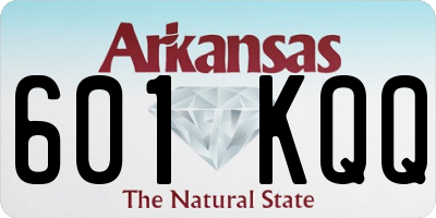 AR license plate 601KQQ
