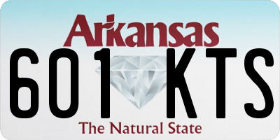 AR license plate 601KTS