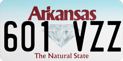 AR license plate 601VZZ