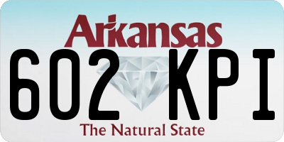 AR license plate 602KPI