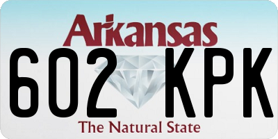 AR license plate 602KPK