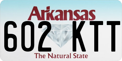 AR license plate 602KTT