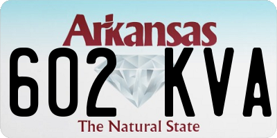 AR license plate 602KVA