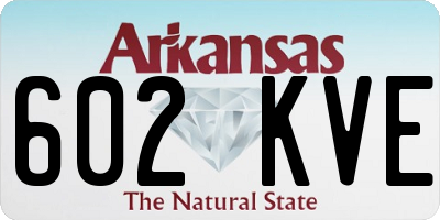 AR license plate 602KVE