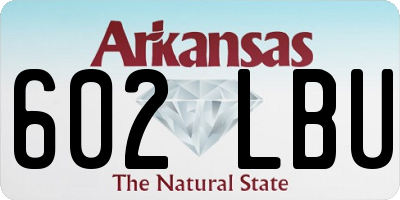 AR license plate 602LBU