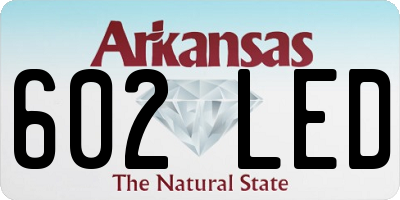 AR license plate 602LED