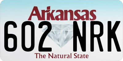 AR license plate 602NRK