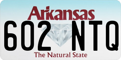 AR license plate 602NTQ