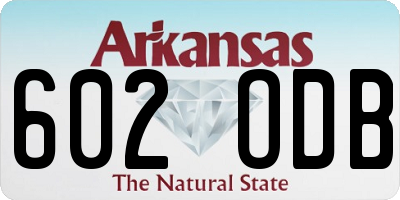 AR license plate 602ODB