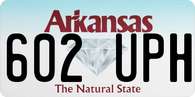 AR license plate 602UPH