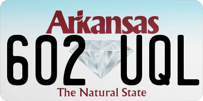 AR license plate 602UQL