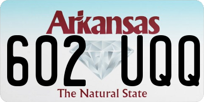 AR license plate 602UQQ