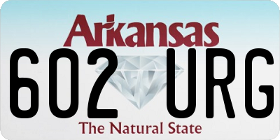 AR license plate 602URG