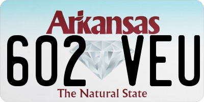 AR license plate 602VEU