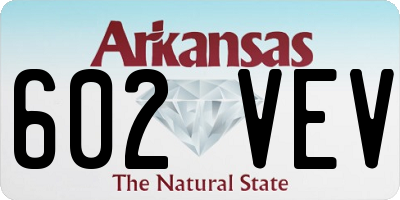 AR license plate 602VEV