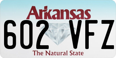AR license plate 602VFZ