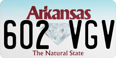 AR license plate 602VGV