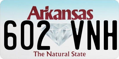 AR license plate 602VNH