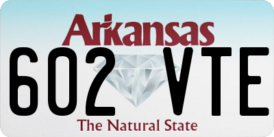 AR license plate 602VTE