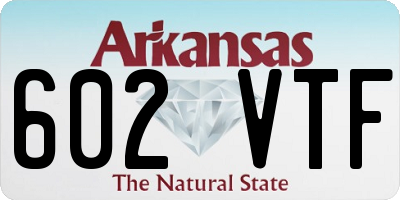 AR license plate 602VTF