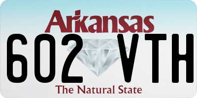 AR license plate 602VTH