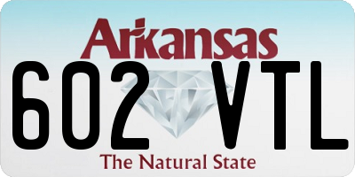 AR license plate 602VTL