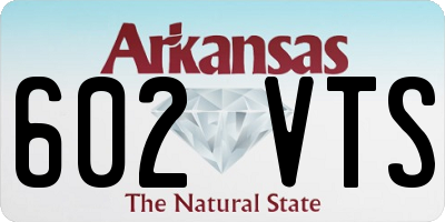 AR license plate 602VTS