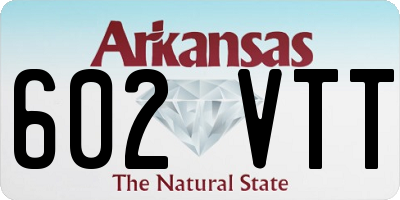 AR license plate 602VTT