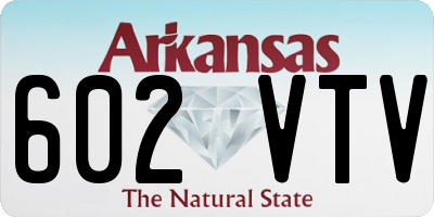 AR license plate 602VTV