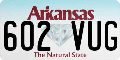 AR license plate 602VUG
