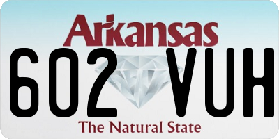 AR license plate 602VUH