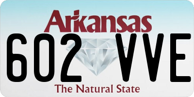 AR license plate 602VVE