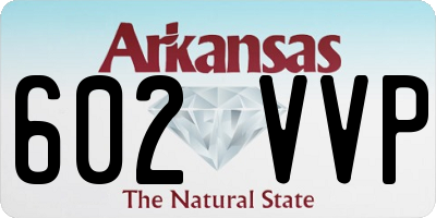 AR license plate 602VVP