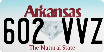 AR license plate 602VVZ