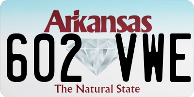 AR license plate 602VWE