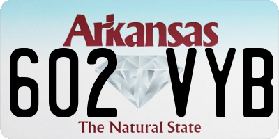 AR license plate 602VYB