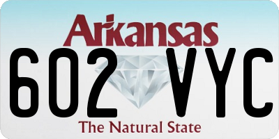 AR license plate 602VYC
