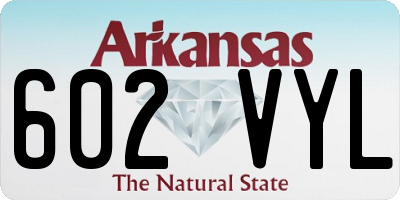 AR license plate 602VYL